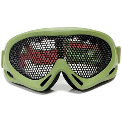 NUPROL HIGH QUALITY PRO LARGE MESH EYE PROTECTION GOGGLES GREEN