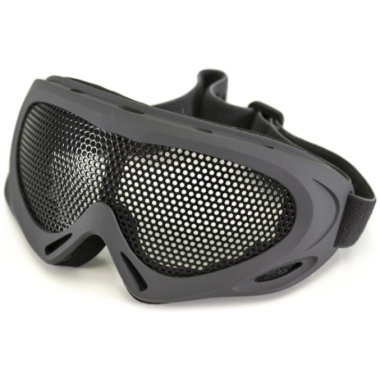 Nuprol high quality pro large mesh eye protection goggles grey