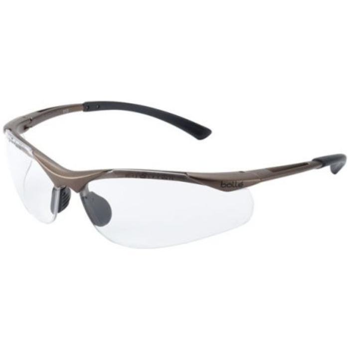 BOLLE CONTOUR CLEAR LENS BALISTIC RATED GLASSES