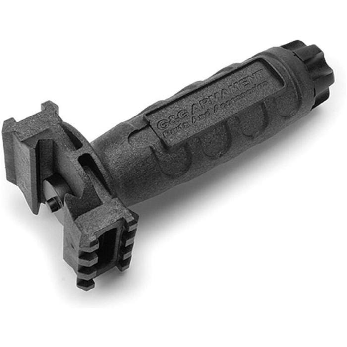G&G RAILED GRIP-BLACK (ABS INJECTION)