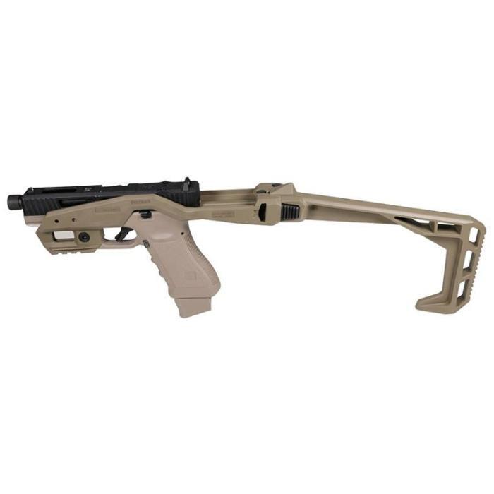 Secutor Corvus III Carbine Kit with Gladius MAGNA Gas Blowback Pistol (Dual Tone Black Slide & Tan Kit)