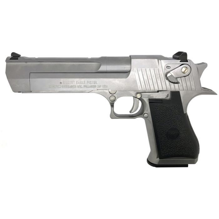 Magnum Research Inc. Desert Eagle 50AE GBBP (90510 - Licensed by Cybergun - Made by WE - Silver)
