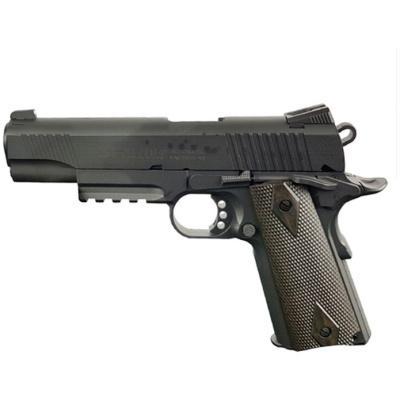 Cybergun Colt 1911 (Rail) C02 Blowback Pistol Stainless Black