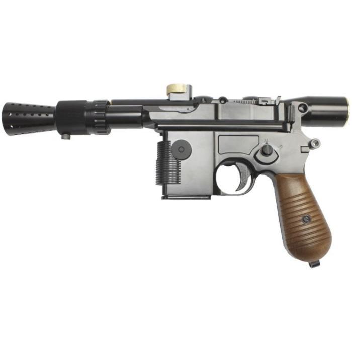 Armorer Works - K00001 - M712 *LIMITED EDITION* Han Solo Smuggler Blaster with Scope & Flash Hider GBBP (Full Metal)