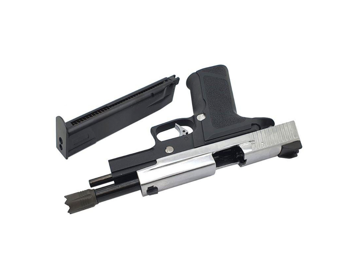 Série SIG : Pistolet airsoft P-VIRUS F226 , Métal, blowback, LED BOX 