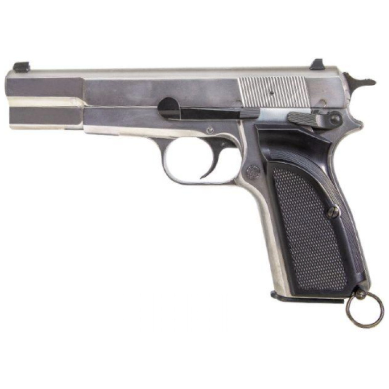 Browning Hi-power Mkiii Gas Blowback Pistol – Silver – Extreme Airsoft