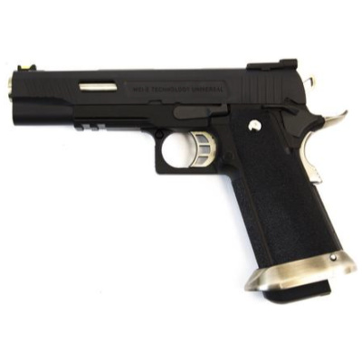 WE E FORCE GEN2 HI-CAPA 5.1 BLACK PISTOL