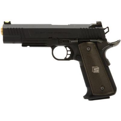 Salient Arms International by EMG 1911 RED Gas Pistol (Gold Barrel - Black - SA-RD0100)