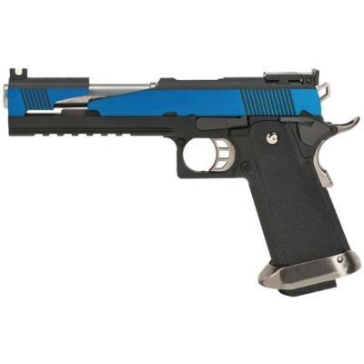 WE Hi-Capa 6" Dragon B Gas Blowback Pistol (Blue)