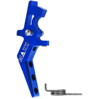 Maxx Model CNC Aluminum Advanced Speed Trigger (Style A) (Blue)