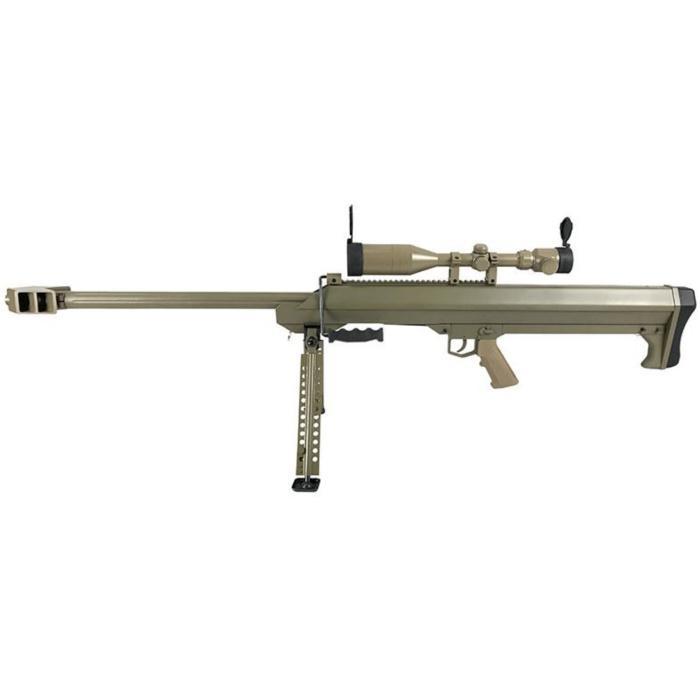 Snow Wolf M99 Sniper Rifle with Hunter Scope and Bipod (Tan - SW-01A-TAN)