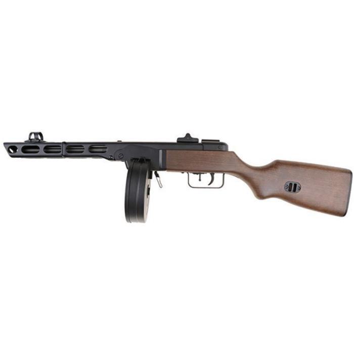 Snow Wolf PPSH AEG (SW-09 - Dual Magazine - Faux Wood)