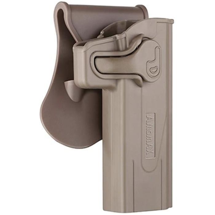 Amomax ROT360 Series Holster for Series Hi-Capa Pistol Polymer - Right Tan