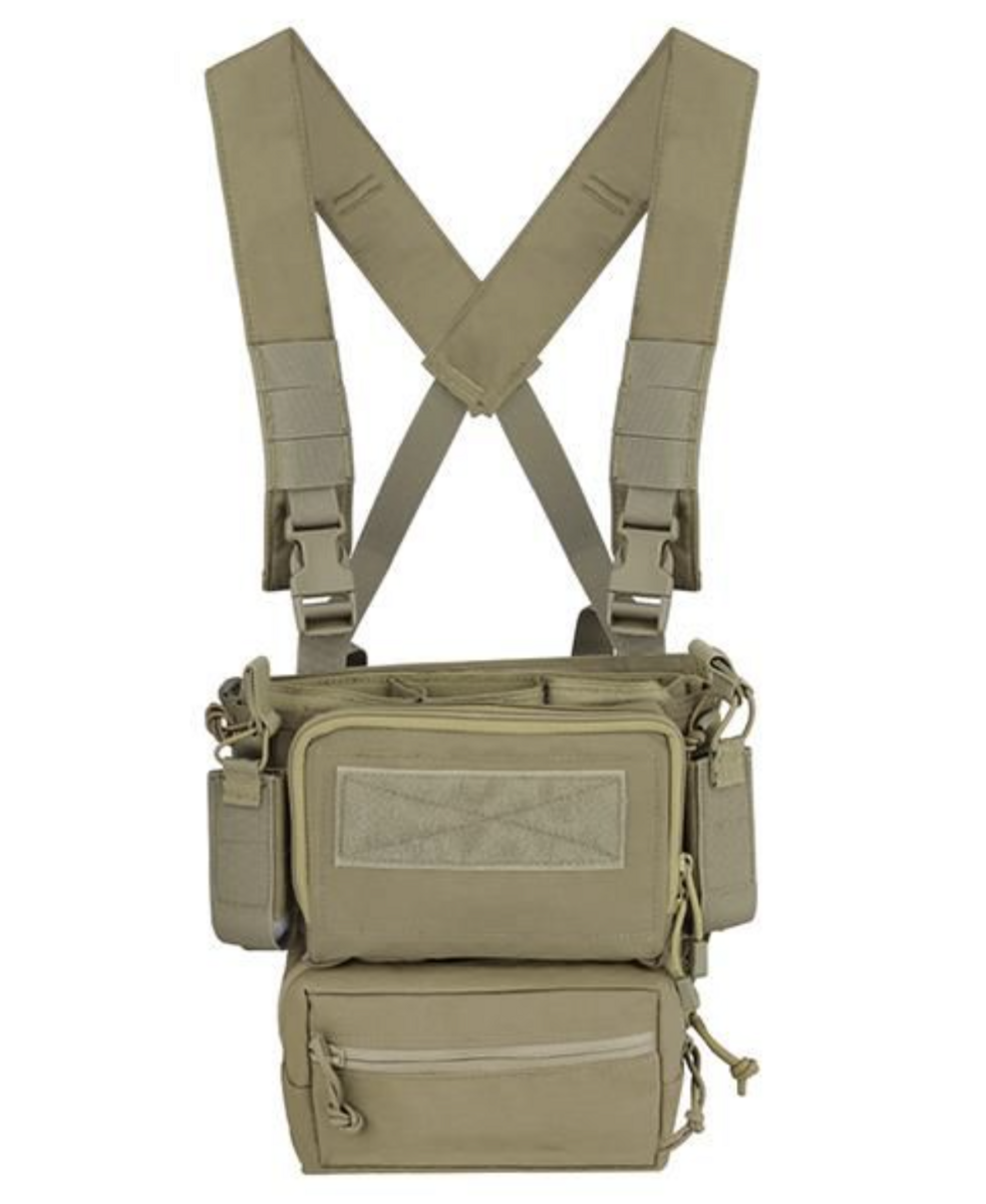 Big foot tactical multifunctional vest set (tan) – Extreme Airsoft