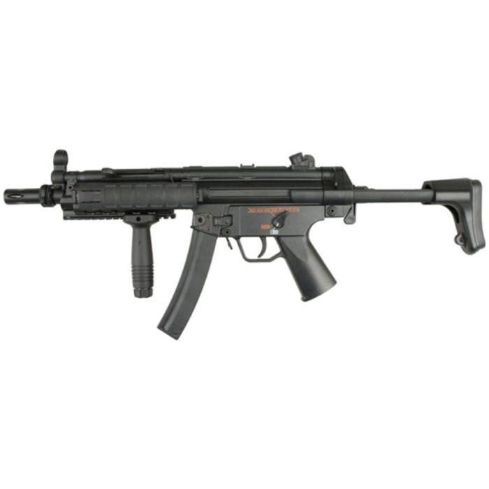 JG Swat A3 AEG RAS Tactical (Extended Stock - Inc. Battery and Charger - Black - 801)