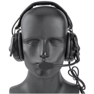 Big Foot Fifth Generation Sound Pickup and Noise Reduction Headset Simulator (Helmet Wearing - Black)