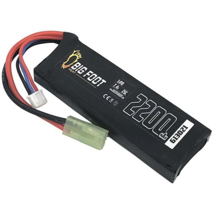 Big Foot Heat Lipo Battery 2200 mAh 7.4c 25c