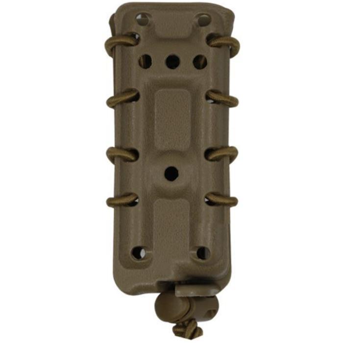 Big Foot 9mm Magazine Pouch (Polymer - Adjustable Elasticated Retention - Tan)