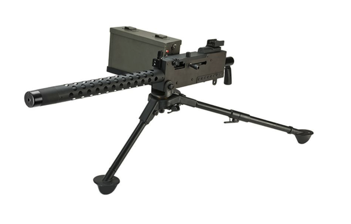 EMG M1919 WWII American Auto. Squad Support Weapon Airsoft AEG with Tripod - Image 9