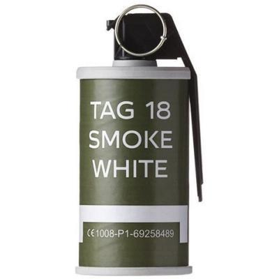 Tag Innovations TAG-18 Smoke White Screen Hand Grenade (Pack of 6)