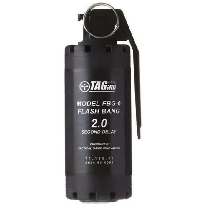 Tag Innovations Sound Hand Grenade (2 Second - Pack of 6 - FBG-6)