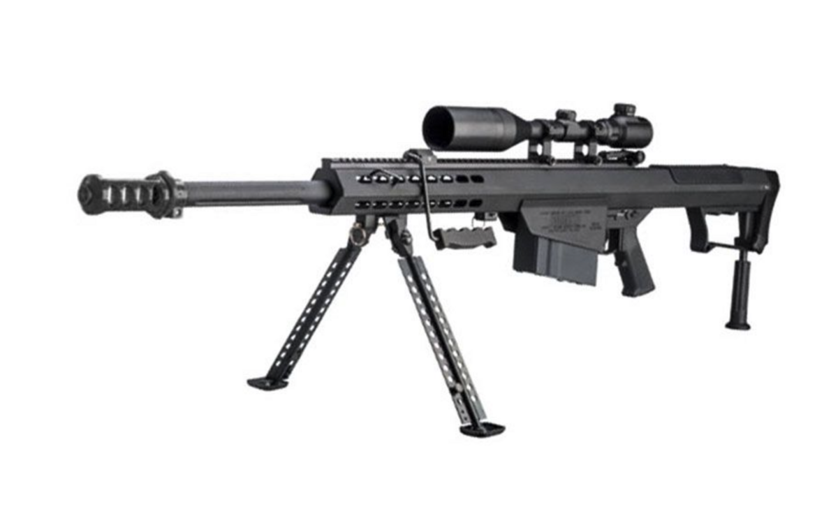 Snow wolf m107a1 electric sniper rifle with scope and bipod (29 ...