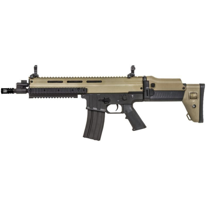ISSC by Classic Army MK16 MOD Sports Line with Mosfet (Black/Tan - CA-SP102P-T)