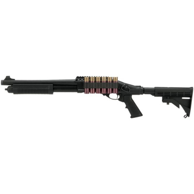 Golden Eagle M870 Tri-Shot Gas Pump Action Shotgun (8873)black