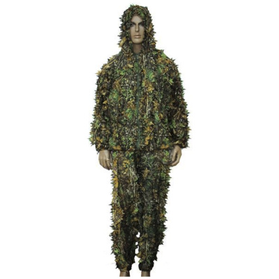Big foot ghillie suit maple leaf camouflage
