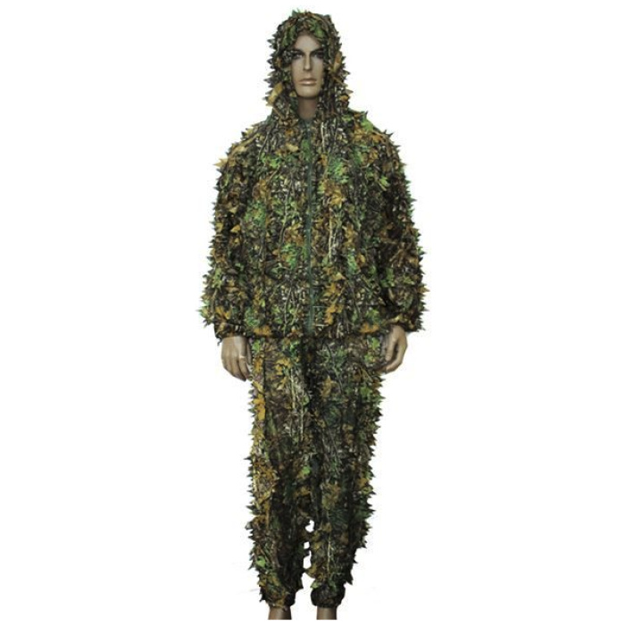 Big foot ghillie suit maple leaf camouflage