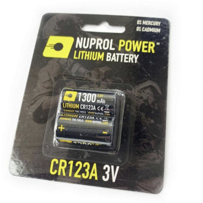 Nuprol CR123a 3v Battery