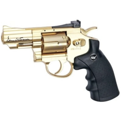 Dan Wesson 2.5" Gold Revolver 6mm