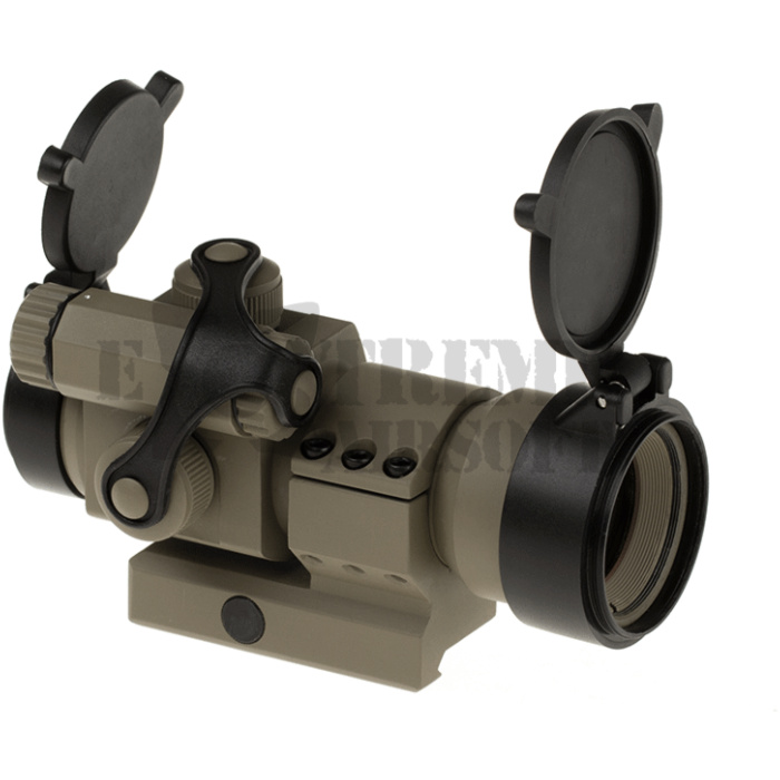 AIM-O M2 Red Dot with L-Shaped Mount Tan
