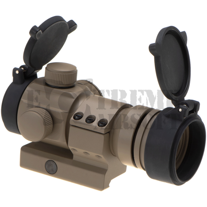 AIM-O M3 Red Dot Scope with L-Shaped Mount Tan