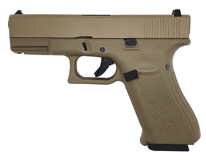 We Secret 19 Series Tan Pistol (Semi-Auto / Full Auto)