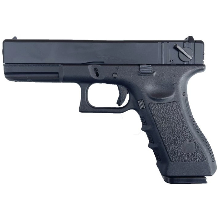 Army 18 Series Gas Blowback Pistol (Polymer Body and Slide - Black - R18-5)