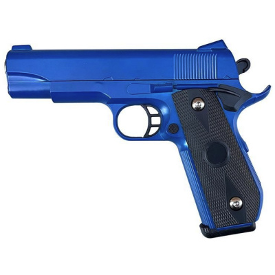Vigor 5.1 Custom Spring Pistol BB Gun (Full Metal - Blue - V9)