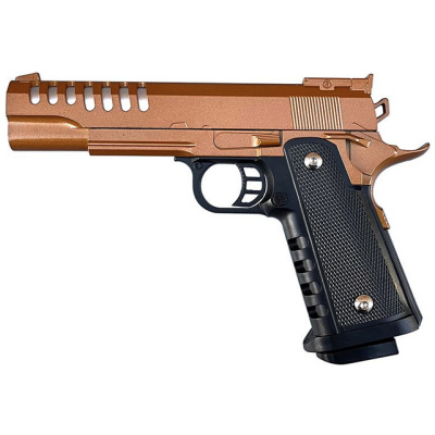 Vigor 4.3 Ported Spring Pistol (Full Metal - Gold - V16)