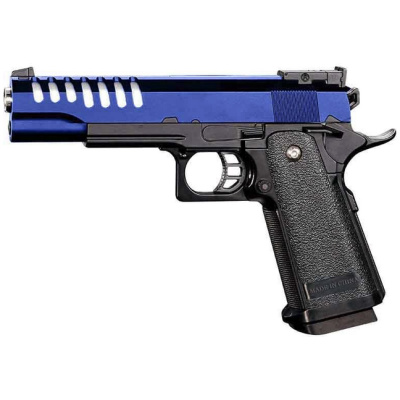 Vigor 5.1 Ported Spring Pistol (Full Metal - Blue - V17)