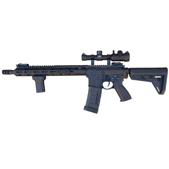 Double Bell TTI M4 (Custom Grip and 1-4x20 Scope - Black - 059M+)