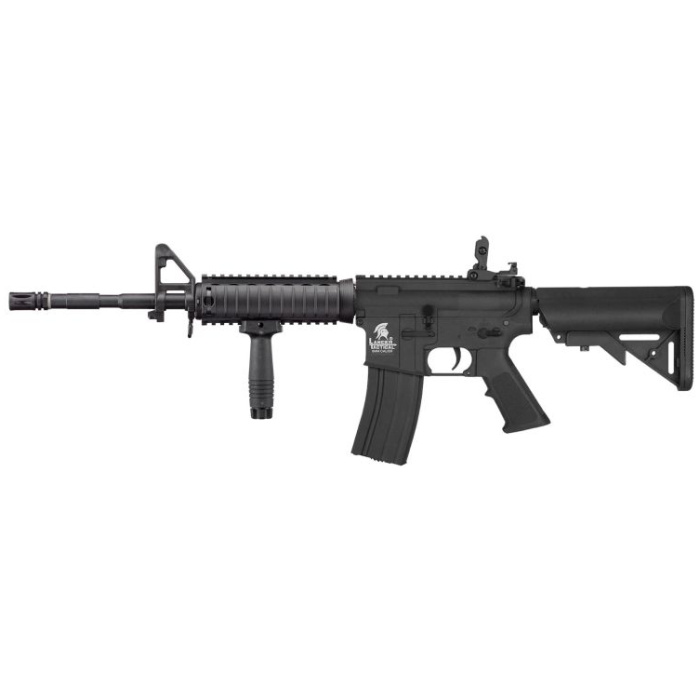 Lancer Tactical M4 LT-04 Gen 2 RIS Carbine AEG Rifle ( Black - V2)