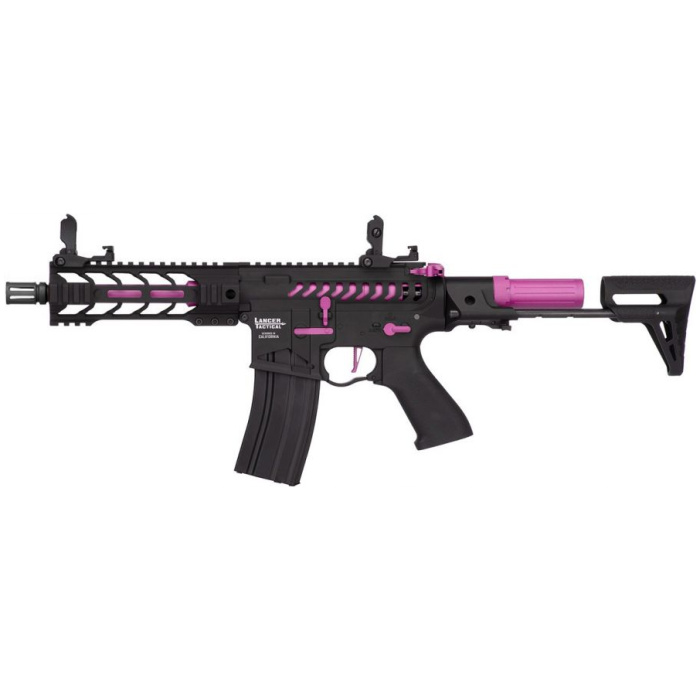 Lancer Tactical M4 LT-34 Enforcer Battle Hawk PDW 7' (Short - Purple)