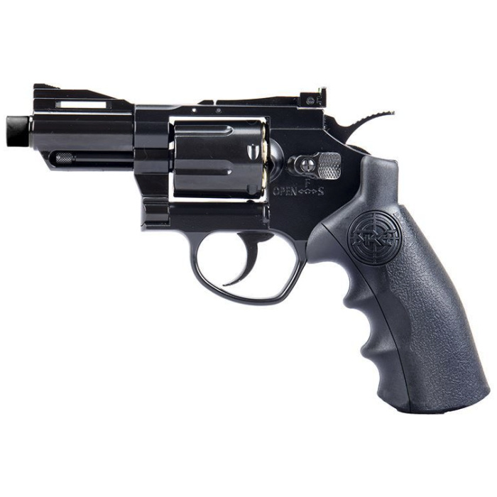 SRC 2.5" Titan Co2 Revolver (Full Metal Black)