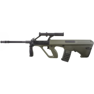 SNOW WOLF AUG AEG with Scope (A) - Green