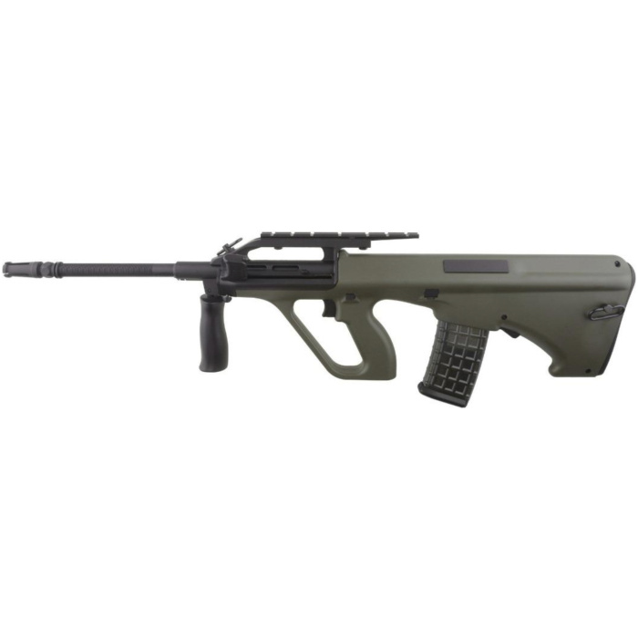 Snow Wolf AUG AEG with Top RIS Rail (B) - Green