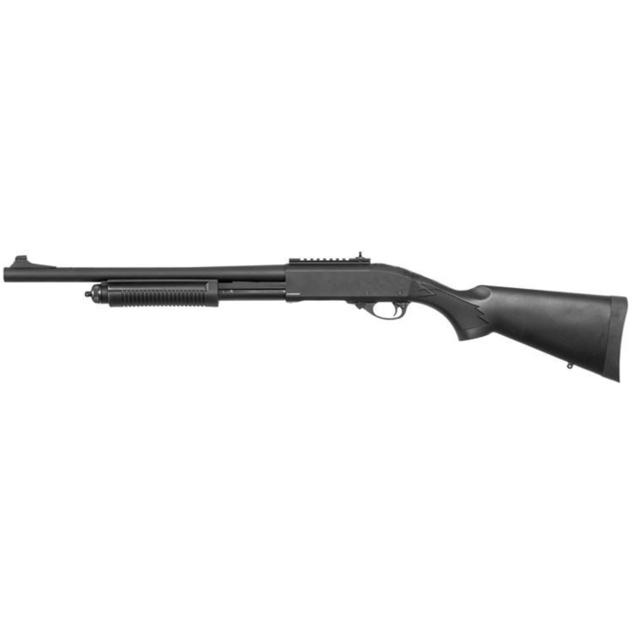 Golden Eagle M870 Tri-Shot Gas Pump Action Shotgun (Long - Black - M8870 - V2)