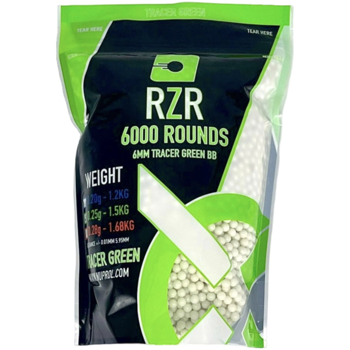 NUPROL RZR TRACER GREEN 0.25G 6000RD