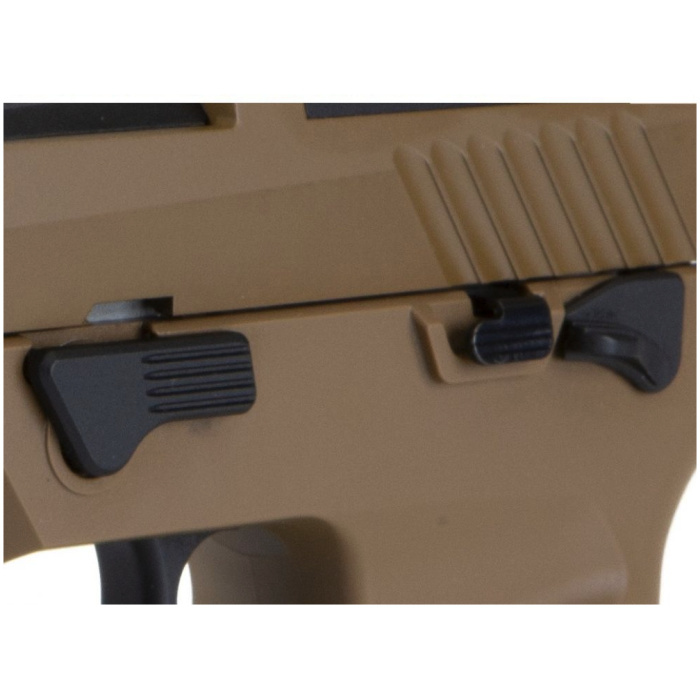 Sig sauer proforce m17 gas blow back pistol - tan - Image 4