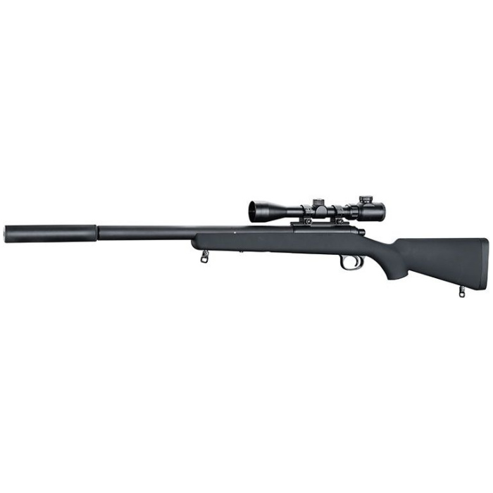 JG VSR BAR10 G Spec Sniper Rifle with Silencer and Hunter Scope (JG367S) - Image 4
