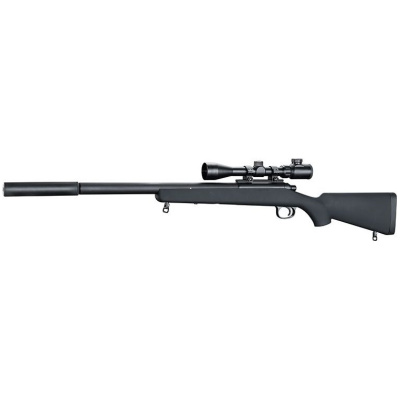 JG VSR BAR10 G Spec Sniper Rifle with Silencer and Hunter Scope (JG367S)
